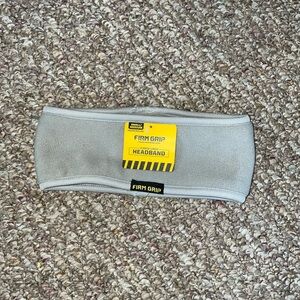 Firm Grip men’s NWT Gray fleece lined  Headband